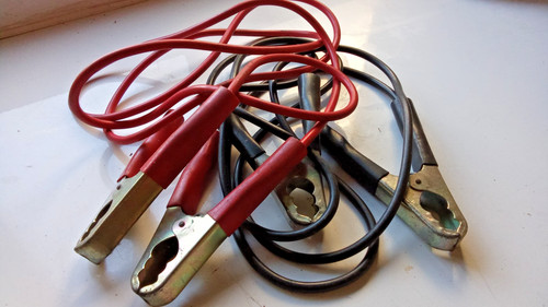 Heavy duty jump leads - jump,