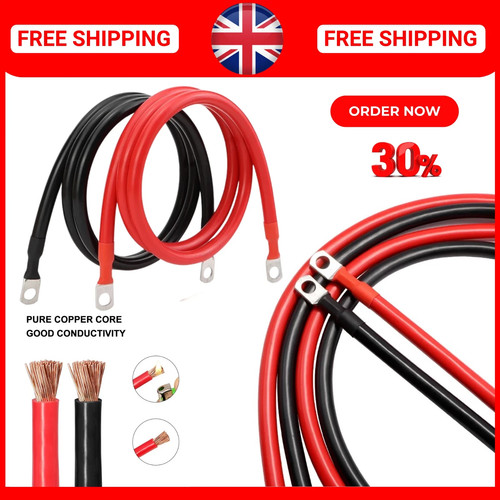 2pcs battery lead - lead, strap