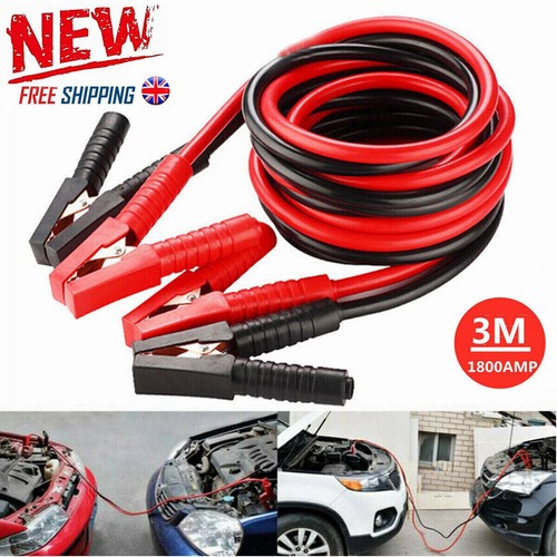 Heavy duty jump - leads, 3m