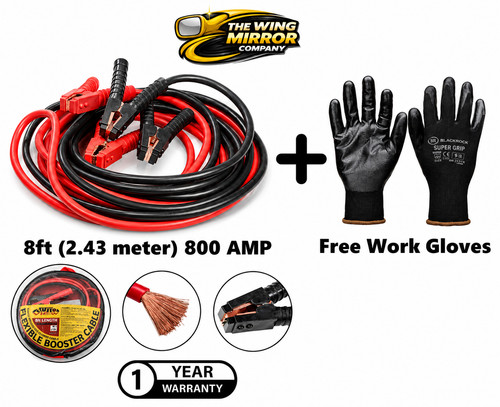 Jump leads 8ft 800amp - jump,