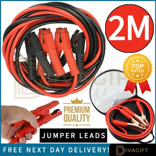 Heavy duty jump leads - 2m,