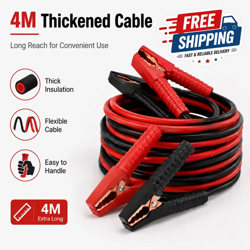 Heavy duty jump leads - jump,