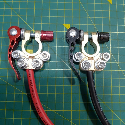 Battery lead clamp - battery,